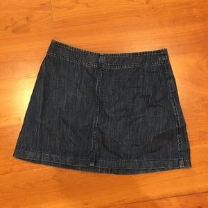 Zara trafaluc denim miniskirt / jean skirt size s