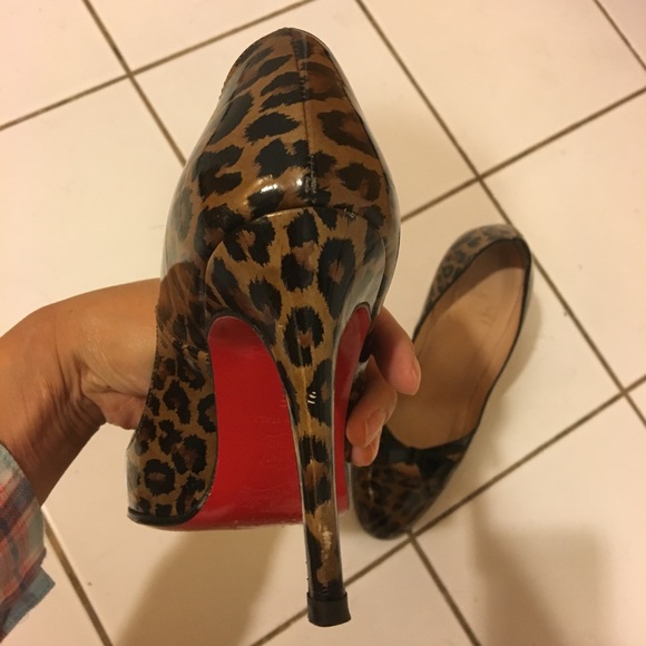 Simple 100 Leopard print Louboutins - Picture 4 of 6