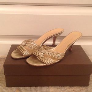 Anne Klein Gold Heels