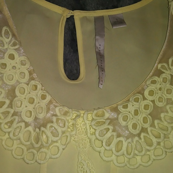🌟 Lauren Conrad Lace Crochet Blouse 🌟 - Picture 2 of 4