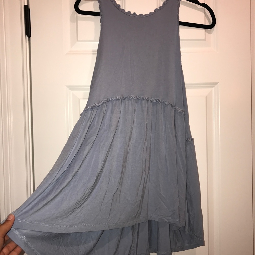 Baby Blue Cute Tank