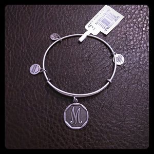 Alex & Ani Initial M Bangle
