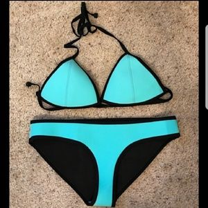 Turquoise bikini