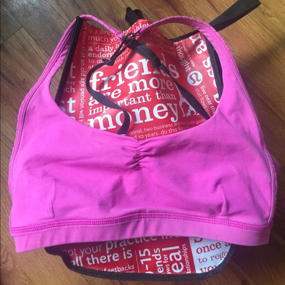 Lululemon Pink Sports bra