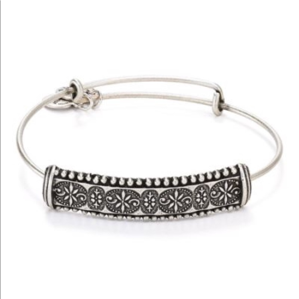 ISO>>FOUND Alex & Ani Silver Trapeze Bracelet