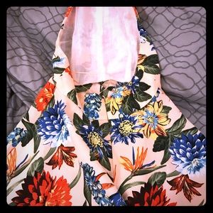 Halter floral dress