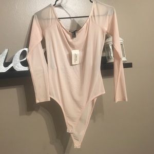 Forever 21 sheer bodysuit