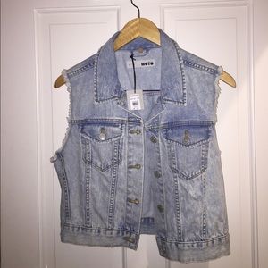 TOPSHOP DENIM VEST