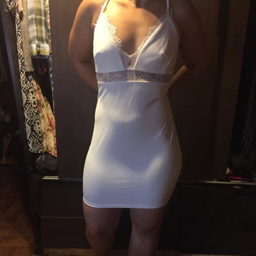 Sexy white forever 21 dress