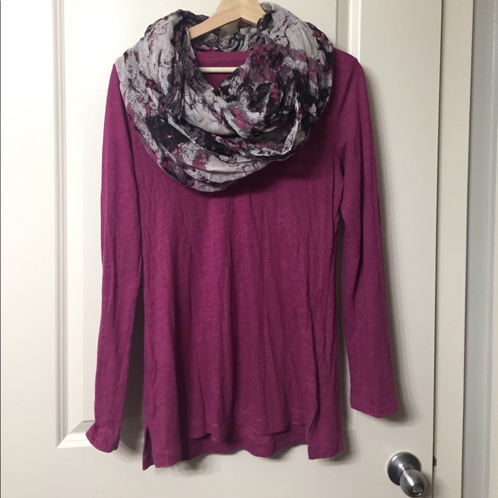 Pink GAP long sleeve T