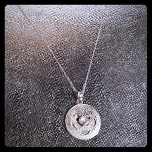 Sterling silver new age necklace