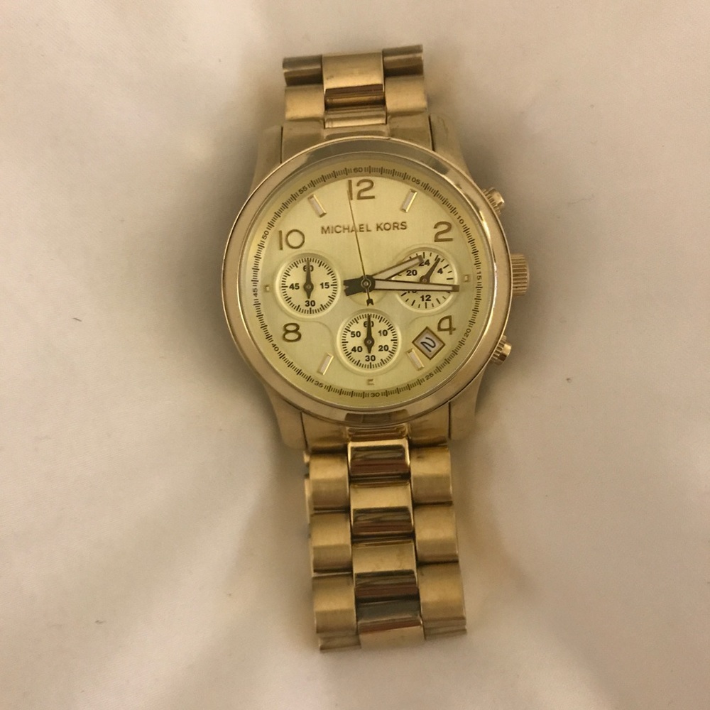 Michael Kors gold watch