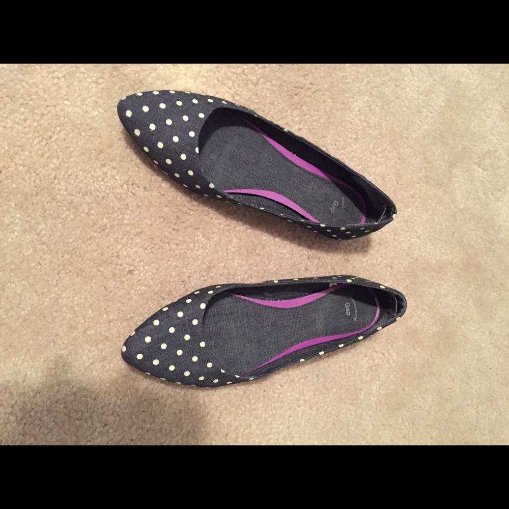Gap polka dot flats
