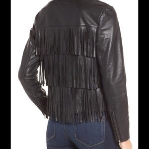 ️️💕😘SALE🙀🎉TROUVÉ FRINGE JACKET SZM