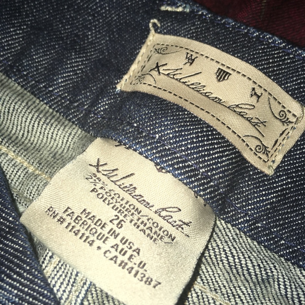 William Rast boot cut jeans .