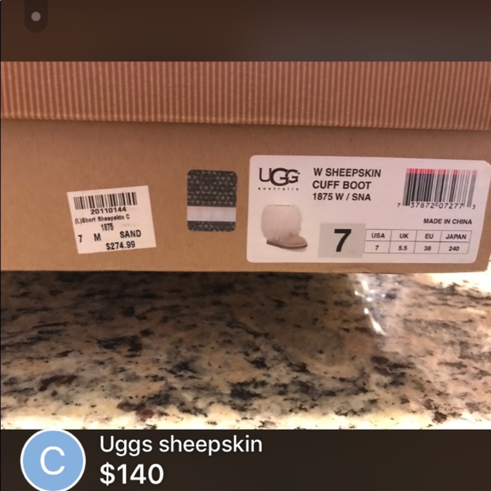 Sheepskin Ugg boots
