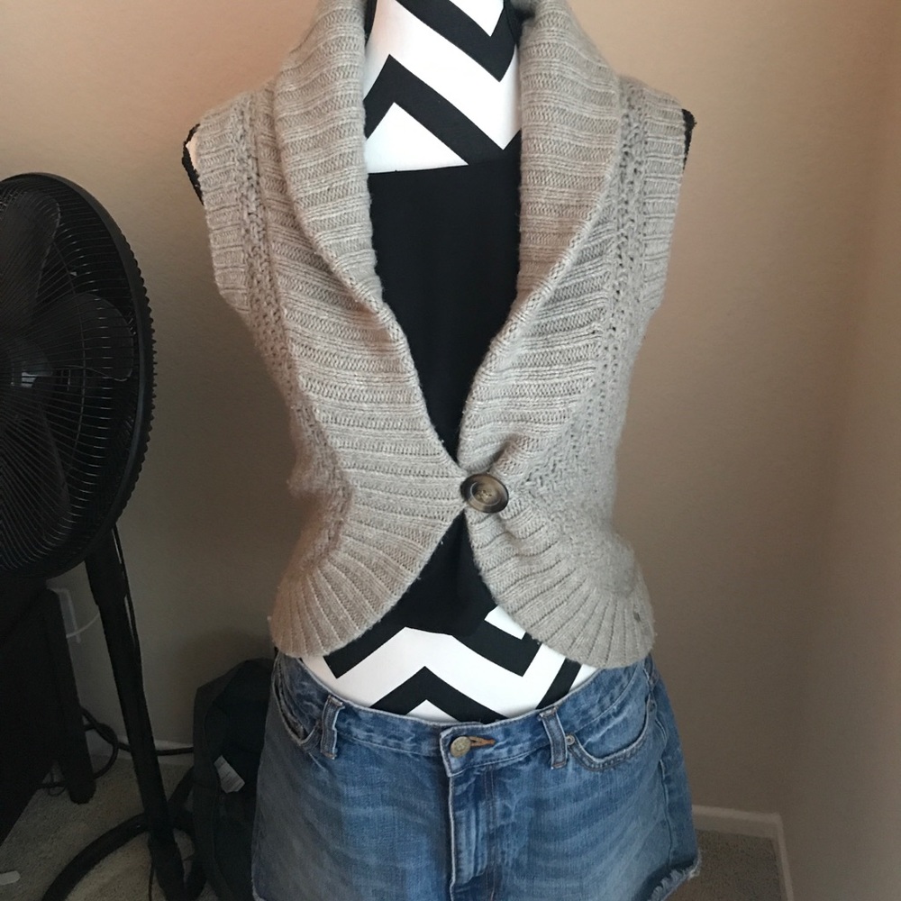 Perfect winter knit vest