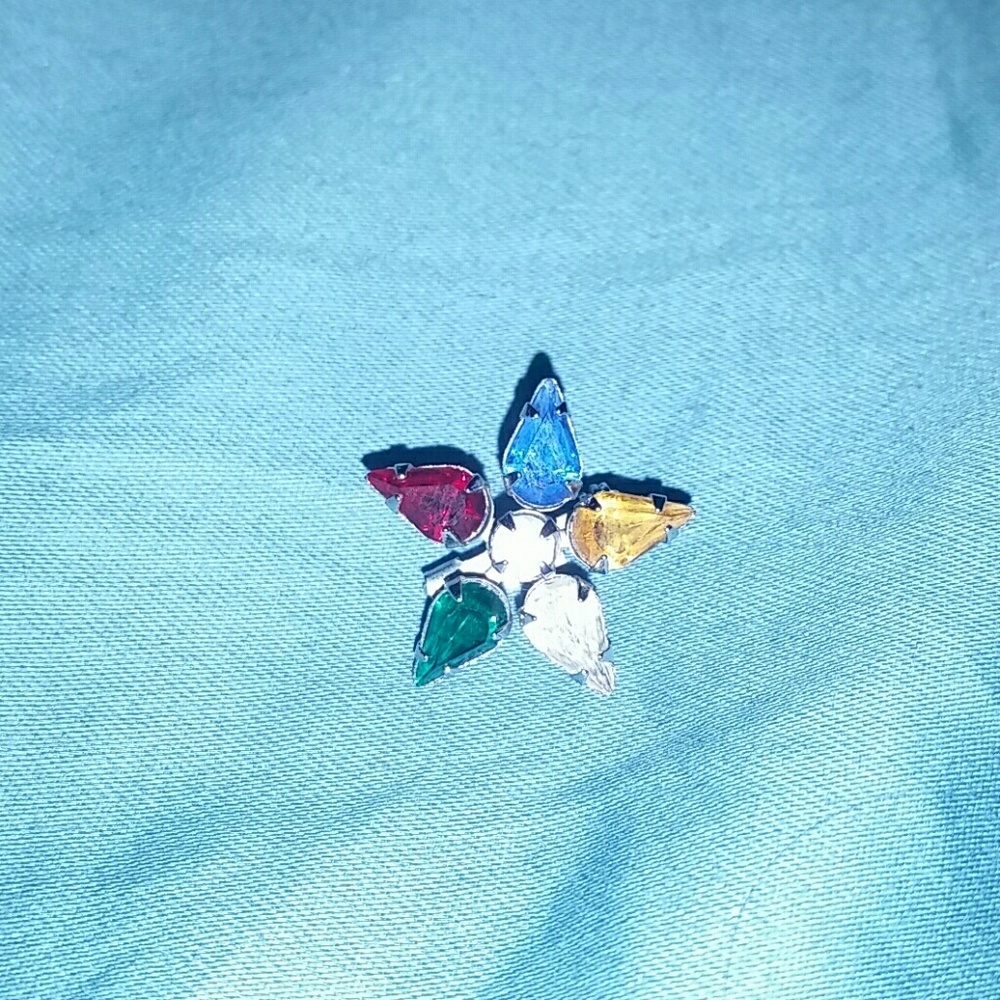 Eastern star pin