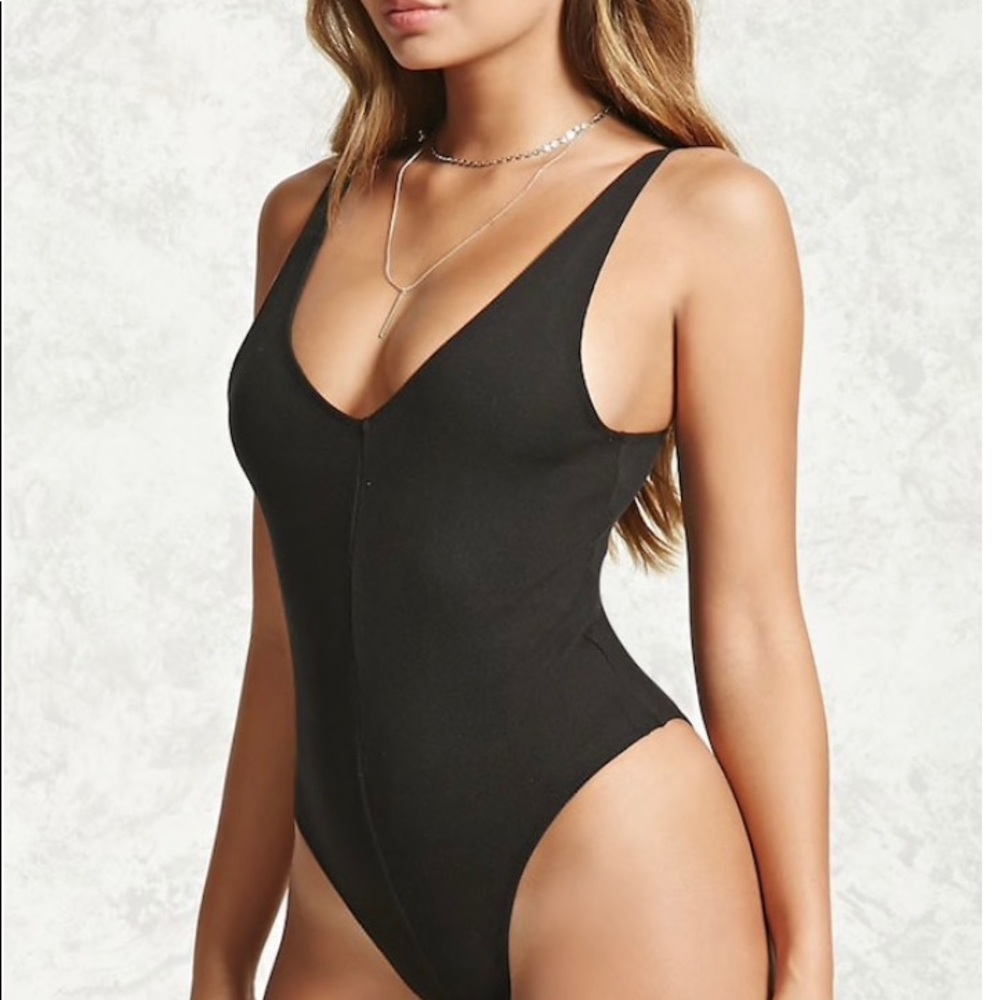 Ribbed Knit Bodysuit