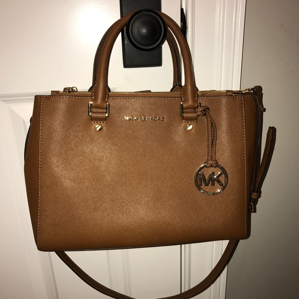 Tan Michael Kors Purse