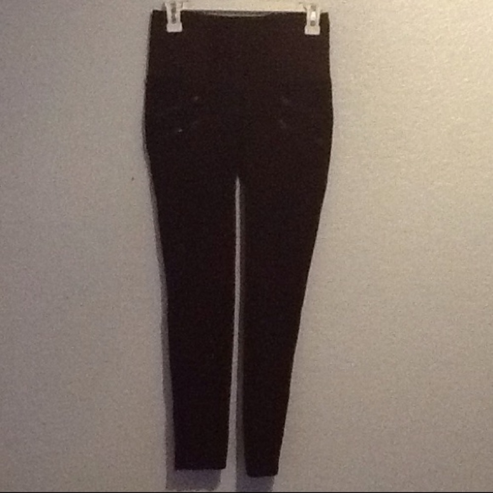 Black skinny stretchy pants