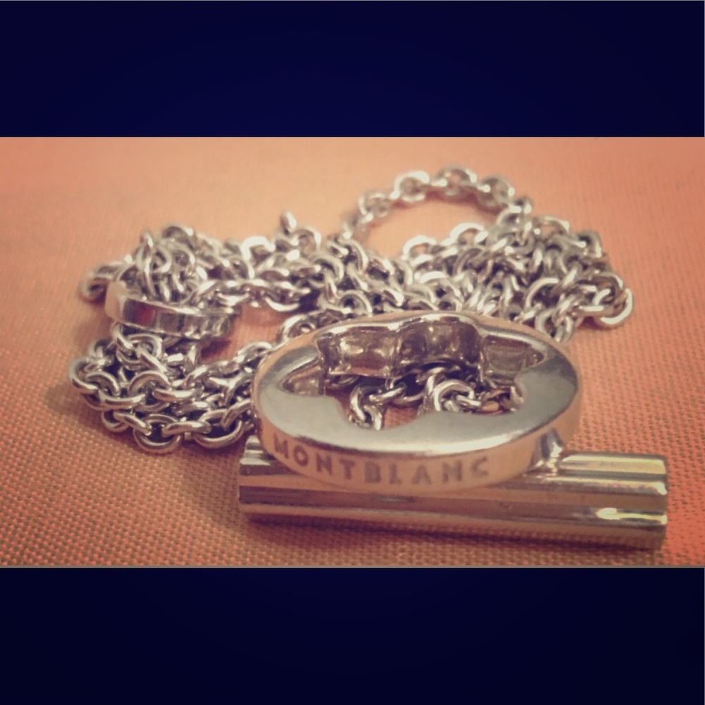 Montblanc silver bracelet
