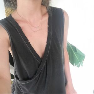 Destroyed Free People tank