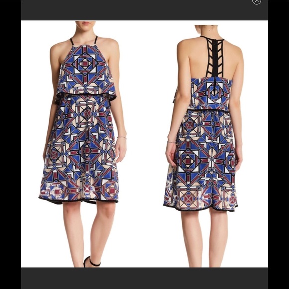 Ella Moss Dresses & Skirts - NWT Ella Moss tiered geometric pattern dress