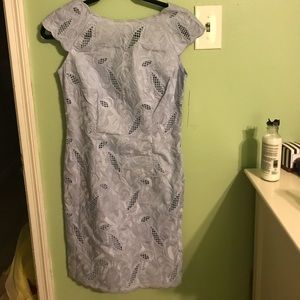 NWT Antonio Melani A Line Lace eyelet dress eyelet