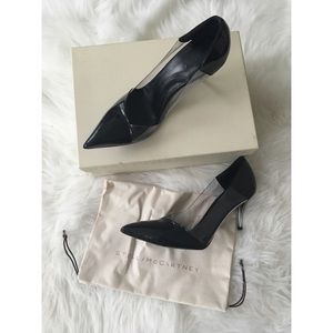 stella mccartney clear pumps