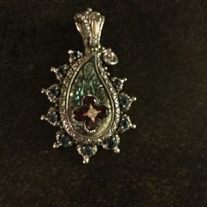 Barbara Bixby Paisley Pendent