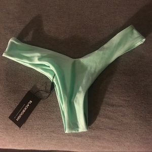 Mint green bikini bottoms