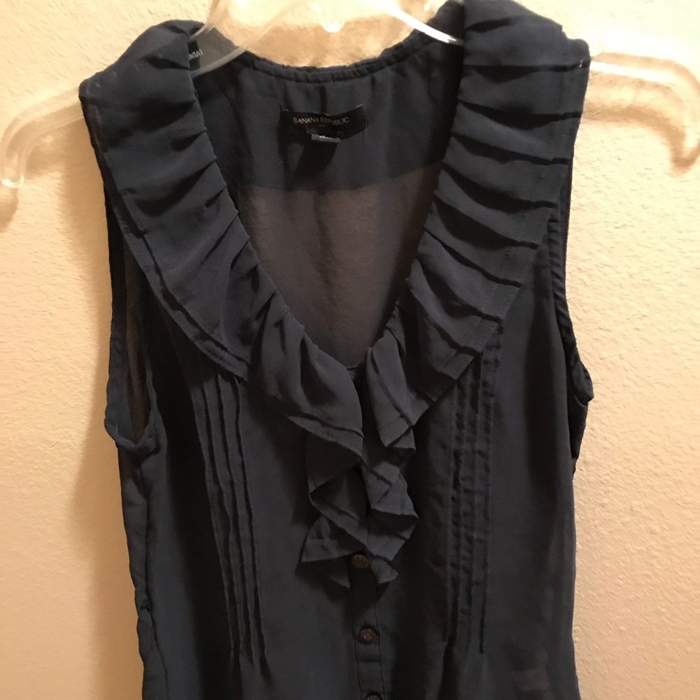 Banana Republic Navy Top