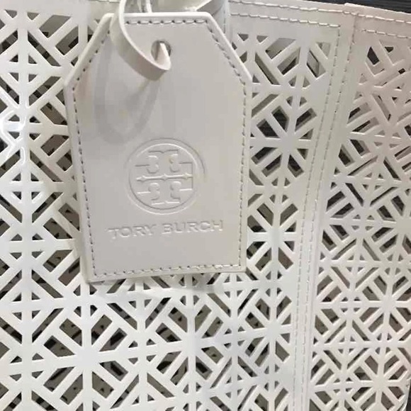 Tory Burch white Bag 100% PVC - Picture 2 of 4