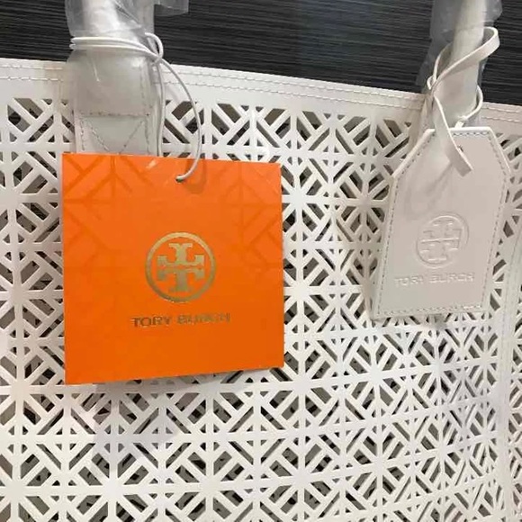 Tory Burch white Bag 100% PVC - Picture 3 of 4