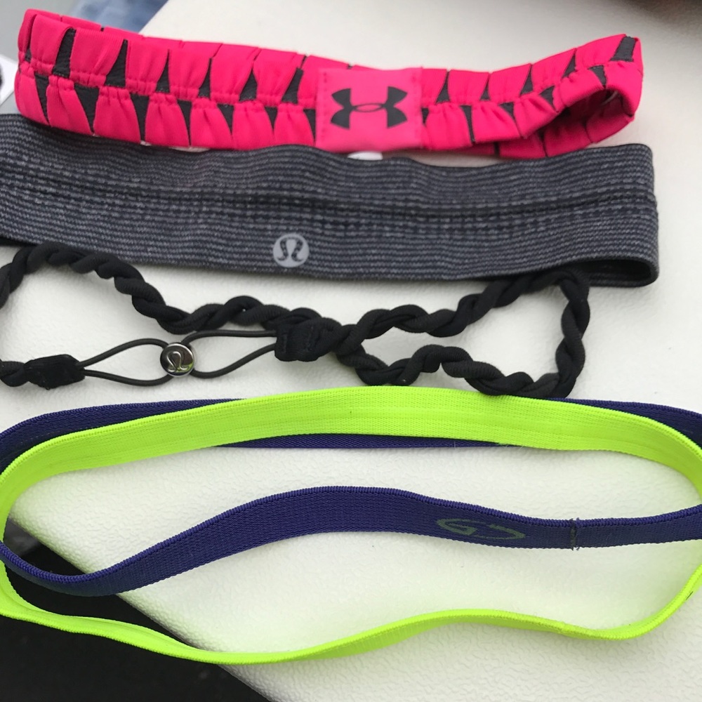 Headbands lululemon, under armour