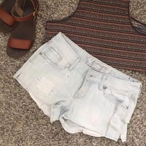 Express Denim Shorts