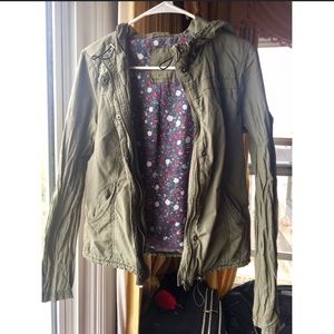 Aeropostale Green army colored jacket