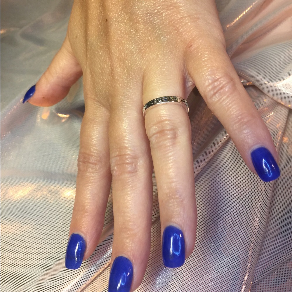 Silver Believe Ring