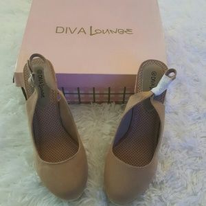 Classic casual slingback espadrille wedges