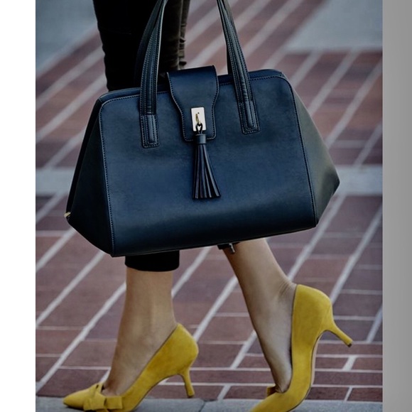 Sole Society Handbags - Sole Society Vegan Structured Satchel