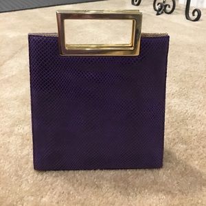 Purple & Gold Purse
