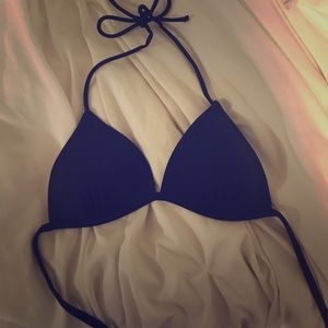 Black padded bikini top