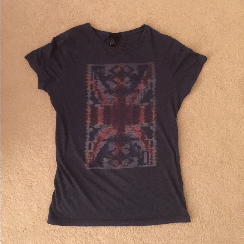 Aztec patterned T-shirt
