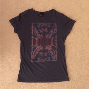 Aztec patterned T-shirt