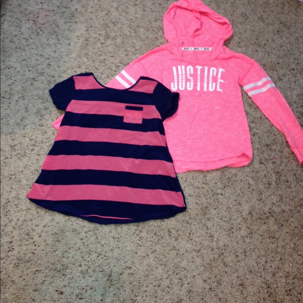 Two cute girl shirts