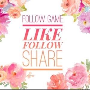 🌸🌺🌸My 1st Follow Game🌸🌺🌸