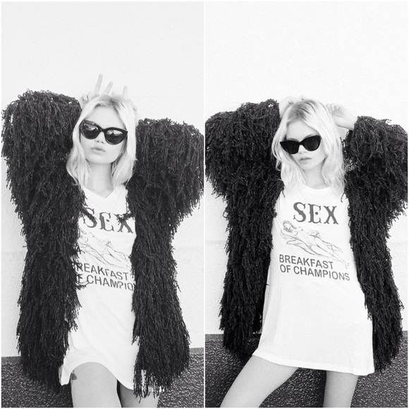 Lovers and Drifters Thunderstruck Shag Jacket - Picture 2 of 8