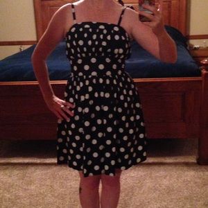 $Final price drop!$ Fun and flirty polka dot dress