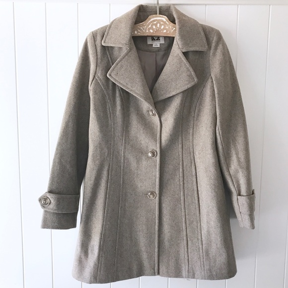 Anne Klein Pee Double Ted Peacoat Coats Women Macy S Picture 1 Of 9